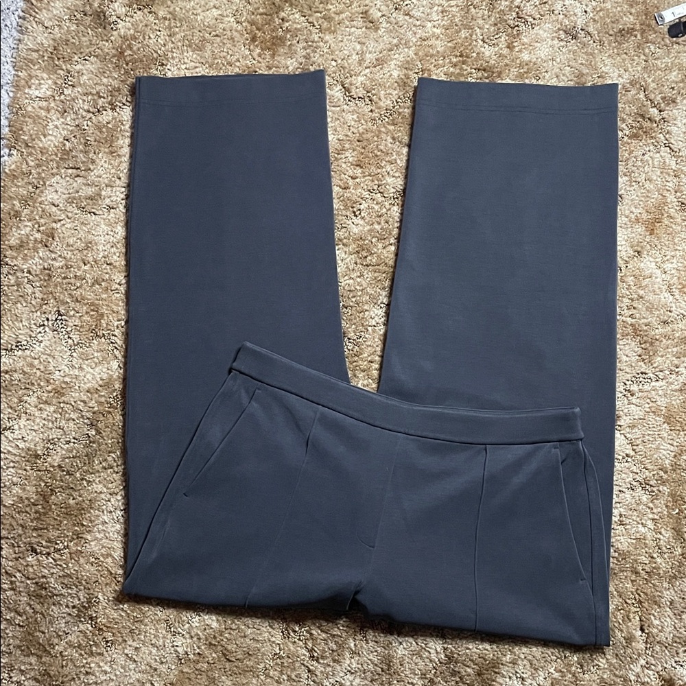 Lululemon Softstreme Pintuck Mid-Rise Navy‎ Blue Pant Size XL